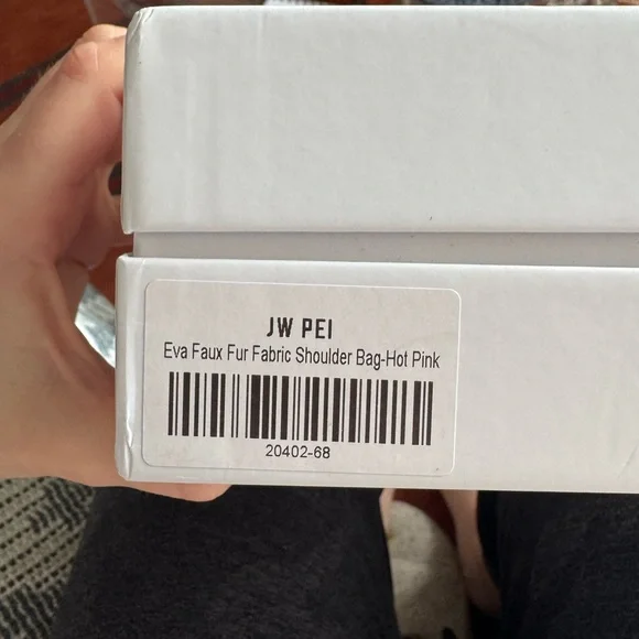 Faux Fur Pink Shoulder Bag - Picture 8 of 10